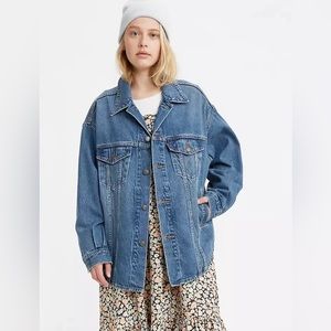 Levi’s Denim Oversized Shacket / Jacket Iconic Small